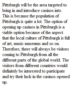 What are the effects of bringing in casinos into a city (economy, crime, business, government revenue, etc.)